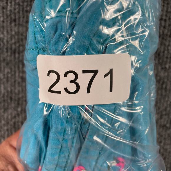 Party Pants Swim Trunks Men's XL Blue/Pink Flamingo AOP Geometric Stretch Swim - Picture 12 of 12